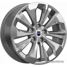 Литые диски K&K Авиор 17x7" 5x114.3мм DIA 67.1мм ET 50мм Дарк платинум