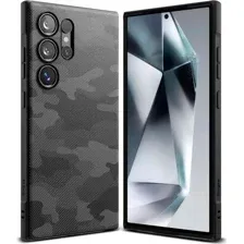 Чехол-накладка Ringke Onyx Для Galaxy S24 Ultra (Camo Black)