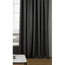 Комплект штор КронасМАрт Блэкаут 250x250 (2шт, антрацит)