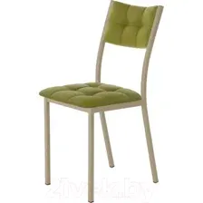 Стул AMC Comfort 3К10.11 (кожзам оливковый/капучино)