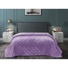 Покрывало LUXOR PK 17-3612 велюр (220x240, Amethyst)