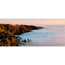 Картина Stamprint Горы в тумане NR005 (65x150)