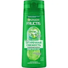 Шампунь GARNIER Fructis Огуречная свежесть для волос склонных к жирности, 250 мл