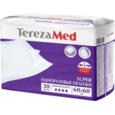 Пеленки TerezaMed Впитывающие Super 60x60 (30 шт)