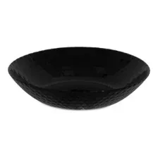 Тарелка глубокая стеклокерамическая "Pampille Black" 20 см Q4619