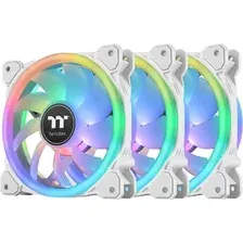 Комплект вентиляторов для корпуса с контроллером Thermaltake SWAFAN 12 RGB Radiator Fan TT Premium Edition White CL-F145-PL12SW-A