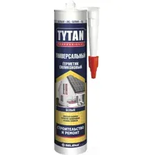Герметик силиконовый универсальный Tytan Professional белый, 280 мл