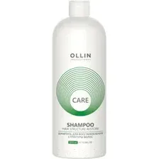 Шампунь для волос Ollin Professional Care для восстановления структуры волос (1л)
