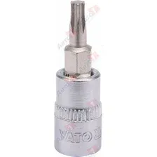 YATO YT-04304 1/4" Головка торцевая с вставкой TORX T20 L37мм