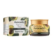 Крем для лица и шеи FARMSTAY Avocado Premium Pore Увлажняющий с маслом Авокадо, 100 мл