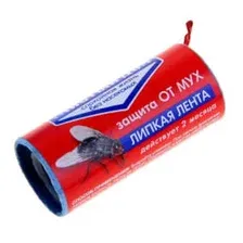 Лента липкая от мух Чистый дом