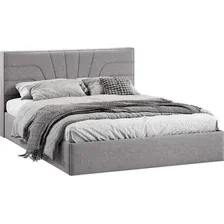 Кровать Трия Пандора с ПМ 160x200 Тип 1 (микрошенилл Relax Mocco)