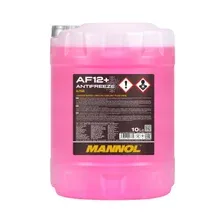 Антифриз G12+ красный MANNOL AF12+ Longlife 10 л (52014)