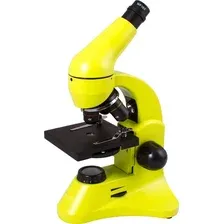 Микроскоп Levenhuk Rainbow 50L PLUS Lime Лайм