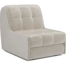 Кресло-кровать Mebel-Ars Барон №2 НПБ (бархат бежевый Star Velvet 6 Light Beige)