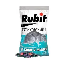 Средство от вредителей Рости Rubit Зерносмесь. Зоокумарин+ 400 г