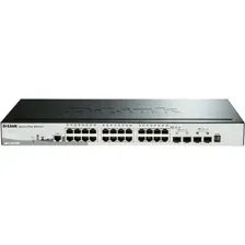 Управляемый коммутатор 3-го уровня D-Link DGS-1510-28P/A1A