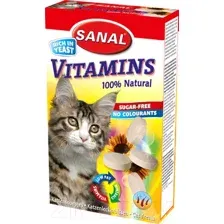 Лакомство для кошек Sanal Vitamins / 3000SC (50г)