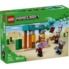 Конструктор LEGO Minecraft 21267 Сельский патруль в пустыне