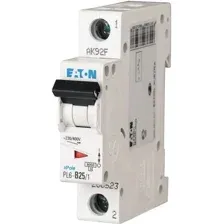 Выключатель автоматический Eaton PL6 1P 25А С 6кА 1M 286535