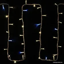 Светодиодная гирлянда Neon-Night Нить (дюраплей) 20 м с эффектом мерцания 315-536 (белый)