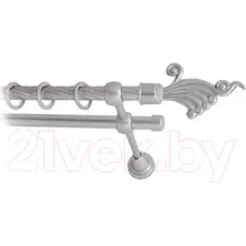 Карниз для штор Lm Decor Кения 023 2р витой (сатин, 2.4м)