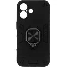 Чехол для телефона BoraSCO Anti-Shok Case для Apple iPhone 16 74537 (черный)
