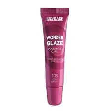Блеск-бальзам для губ LUXVISAGE WONDER GLAZE volume & care 12 г 105 тон