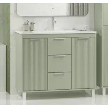 Brevita Тумба под умывальник Risacca Pistachio 100 RIS-06100-0842Я (фисташковый)