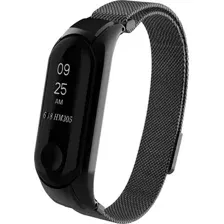 Ремешок Bingo Magnetic для Xiaomi Mi Band 3/4 Черный