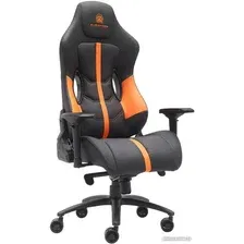 Игровое (геймерское) кресло Everprof Jaguar (экокожа/оранжевый)