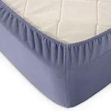 Простыня Alleri Трикотажная на резинке 70x200x20см (графит)