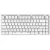 Клавиатура Дарк Проджект СM81 Zeno, DP-CM81ZWC, белый
