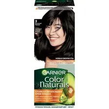 Краска для волос Garnier тон 2,0 (элегантный черный)
