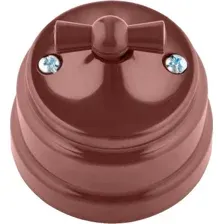Выключатель Bylectrica А6 10-2296 (коричневый)