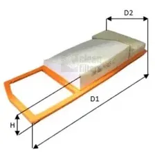 Воздушный фильтр CLEAN FILTERS MA3465