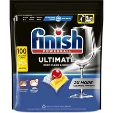 Капсулы для посудомоечных машин Finish Ultimate All in 1 Lemon (100шт)