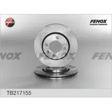 Тормозной диск FENOX TB217155 вентилируемый , передняя ось