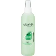 Вода косметическая Aravia минерализованная с мятой и витаминами, 300 мл