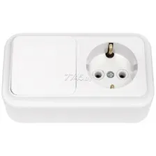 Розетка Bylectrica В-РЦ-527 (белый)