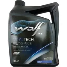 Моторное масло Wolf Vital Tech 5W-40 PI C3 5л