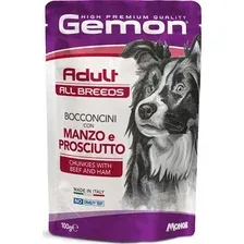 Консервированный корм для собак Gemon Adult Beef and Ham 100 г