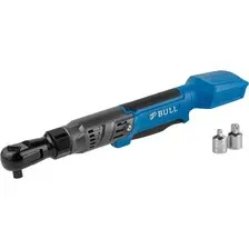 Аккум. угловая трещотка (гайковерт) BULL CRW 9020 в кор. XLTpro SOLO 90 Нм, 0-200 об/мин., LED
