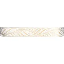Карниз для штор LEGRAND Феникс 7см 2.4м 2р с поворотами / 58139236 (белый/золотой)