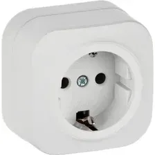Розетка IEK Glory ERH11-K01M-16 (белый матовый)