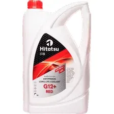 Антифриз готовый HITATSU Antifreeze G12+ (-45C) Red Long life coolant, 5кг / AFHR5
