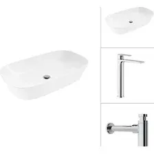 Умывальник Lauter 21393-70  Reef 21CK8678C с сифоном 21635CH (хром)