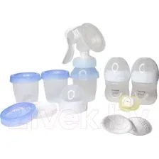 Набор для грудного вскармливания Philips AVENT Natural Motion с бутылочкой для кормления / SCD213/03