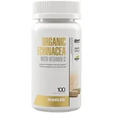 Organic Echinacea with Vitamin C, 100 капс