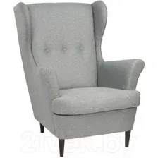 Интерьерное кресло Mio Tesoro Тойво (malmo 90 grey)